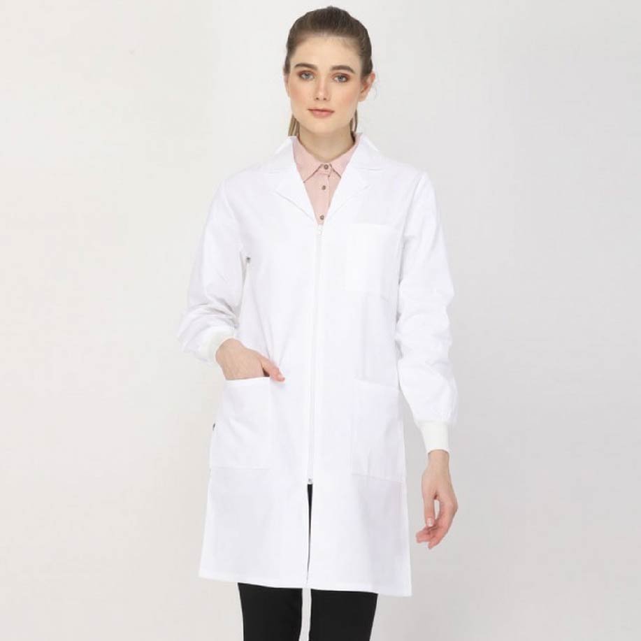 Female Lab Coat (Length 37") - Image 4